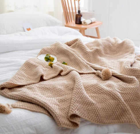 Couverture en tricot Nordic Confort et chaleur